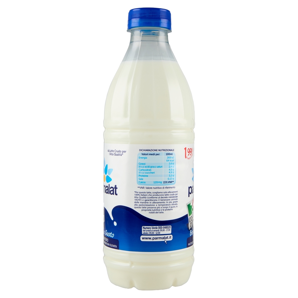 parmalat Bontà e Gusto Latte Intero 100% Latte d'Italia 1000 ml